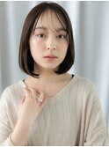 ツヤ髪切りっぱなし髪質改善小顔ボブp古河20代30代40代