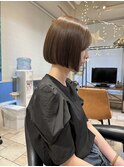 前下がりボブ