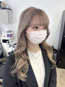 ホープ(hope) レイヤーカット×ホワイトベージュ