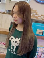 ヘアーエポック(hair epoque) 20代30代40代大人可愛い韓国ストレートヘア