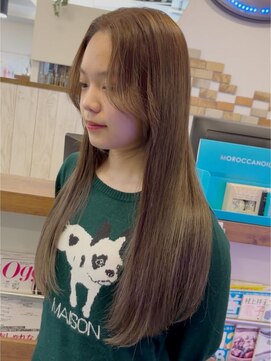 ヘアーエポック(hair epoque) 20代30代40代大人可愛い韓国ストレートヘア