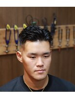 リルホビーズメンズグルーミング(Lil Hobbys Men's Grooming)&nbsp;ショートシチサンパーマスタイル