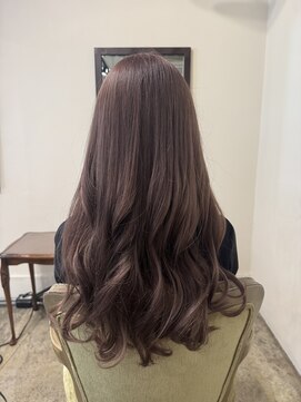 リコ ヘアー(Lico Hair) PinkBeige × ロングヘア