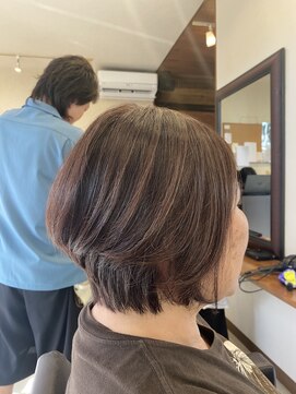 ヘアアンドスパ ベル(Belle) ショートボブ・グラボブ・まとまる・ハネない・