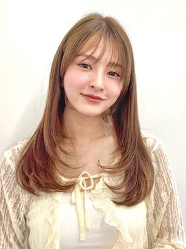 アビー(ABBEY3) レイヤーカットミディアムレイヤー顔周りレイヤーハッシュカット