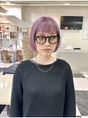 ボブ/ピンク/モーヴピンク