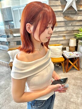 フリックヘアサロン 梅田茶屋町2号店(FLICK HAIR SALON) ピンクヘア/ブリーチ/ダブルカラー
