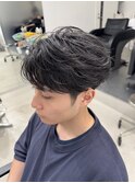 初めてのパーマでも◎ラフで無造作な質感が人気のシャドウパーマ