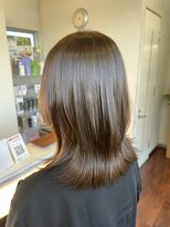 セルボーン&nbsp;オリーブベージュ/レイヤーボブ/