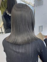 ビューバイネオリーブ 用賀店(Beau'r by neolive)&nbsp;黒髪ボブルフネビージュ小顔ワンレン《用賀》