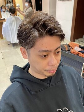 アルバ ヘアリゾート(ALBA) MEN’S HAIR/ブルーブラック/フェザーパーマ/吉祥寺