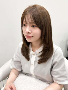 ノエシキカ(noe sikika) ミディアムヘア/暗めカラー/グランマッシュ/栄l64