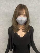 キング 梅田店(K!ng)&nbsp;縮毛矯正髪質改善ハイライトレイヤーカット梅田美容室エクステ