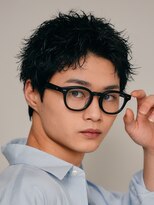 フィフス 原宿(fifth)&nbsp;ツイストスパイラルパーマメンズカットスパイキーショート30代