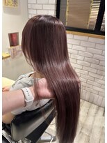 ストロベリーR.&nbsp;髪質改善ピンクベージュ