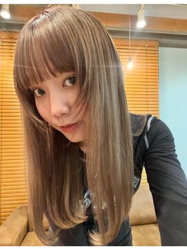 オプスヘアーフェリース(OPS HAIR feliz) 20代30代ブリーチなしダブルカラー×フェイスレイヤー