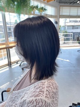 グランデュール 東静岡池田店(GRANDEUR) 東静岡ショートボブくびれショートイルミナカラー顔周りレイヤー