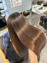 キング 梅田店(K!ng)&nbsp;縮毛矯正髪質改善ハイライトレイヤーカット梅田美容室エクステ