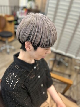 ラウラアンドロー(LAURA&RO) ミルクティーベージュダブルカラーインナーカラーケアブリーチ