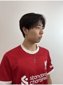ダウンパーマ　ニュアンスパーマ　センターパート