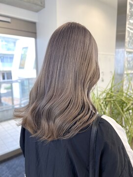 サンクプロジェクト(cinq PROJECT) 原宿韓国顔まわりミルクティーグレージュアイスグレージュ