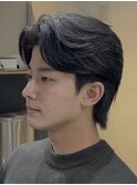 ビジネスセンターパート　軽め　フェザー　ニュアンスパーマ