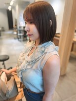 サンドパールス 仙台店(sand PALCE)&nbsp;髪質改善/大人ガーリー/似合わせカット/ショートボブ前髪/仙台