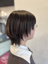 アトリエファゴ ハナミズキ店&nbsp;【Yuine】ナチュラルなマッシュウルフスタイル