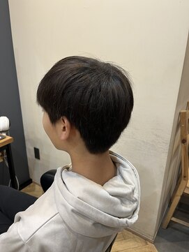 アルター(aL ter) MEN’S HAIR/サーフカール/刈り上げセンターパート/鎌取