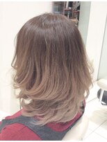 ケンジ 平塚 アネッタ(KENJE annetta)&nbsp;お洒落女性からオーダー多数★ホワイティーグラデーション