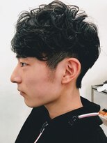 パース(PARS)&nbsp;無造作刈り上げネープレス2ブロックマッシュ【PARS　内山祐志】