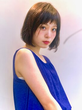 バズ ビー(BUZZ Bee) つやつやワンカールボブ☆【BUZZ bee梅田 SHUN】