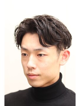 ヘアーアンドグルーミング ヨシザワインク(HAIR&GROOMING YOSHIZAWA Inc.) 【ヨシザワ人形町】黒髪ツーブロックナチュラル