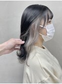 【filo by Feria渋谷】ホワイトインナーカラー“石田幸輔”