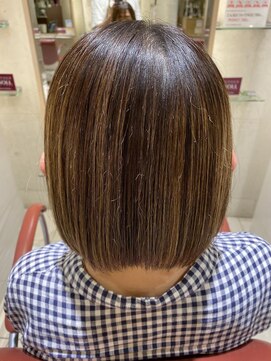 エム インターナショナル 春日部本店(EMU international) 髪質改善ボブ