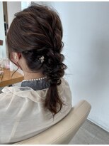 カッツ 笠岡店(CUT S)&nbsp;結婚式お呼ばれスタイル×編みおろし