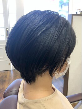 ジョーダン ヘアーワークス(JohDan hair works)の写真/【恩智駅から徒歩10秒】高技術×高品質で大人女性も大満足♪周囲から褒められる美フォルムショートヘアに★