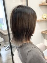 シア 綾瀬店(SHEER)&nbsp;外はねグレージュグラデーションカラースタイル