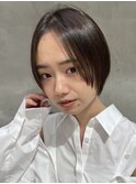 【tricca代官山】センター分け/ハンサムショート