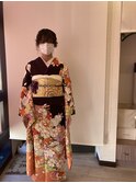 ヘアセット&振袖着付け