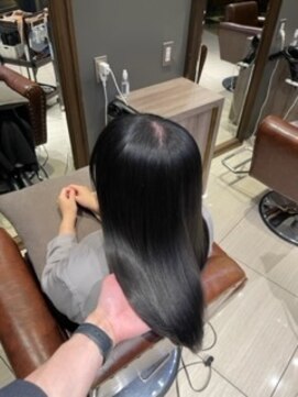 ロアナミドリノ(LOANA MIDORINO) 地毛風ダークトーン