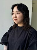 ミディアムパーマ