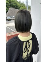 アモヘアー 城山店(amo hair) 切りっぱなしボブ