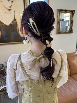 コレットヘア(Colette hair) ☆お呼ばれお見下ろしヘア☆