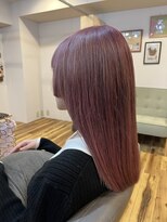 サロン ウナ(Salon una)&nbsp;セミロング/ピンク/ダブルカラー