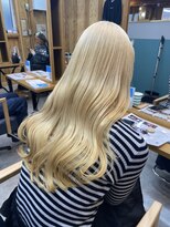 アフターニュース 新潟(afternews)&nbsp;ブロンドベージュ/ダブルカラー/ケアブリーチ/髪質改善/駅南