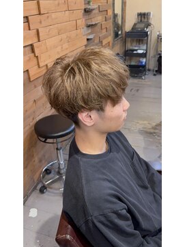 ヘアーサロン ミル(hair salon MiL) 【渋谷】ブリーチなしベージュマッシュ