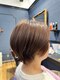 ヒクウテイ(HIKUTE hair＆make)の写真/◇髪質やクセを活かしたカットで扱いやすさ◎理想のショートスタイルに♪