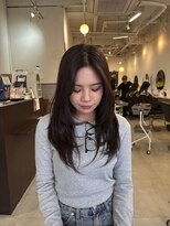 ラック 津田沼(LUCK) ハッシュカットとグレージュ/津田沼/ブリーチ/推しカラー