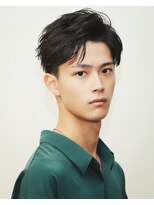 リップス 池袋(LIPPS)&nbsp;リバースニュアンスパーマ刈り上げショートアップバング